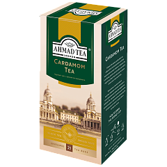 2254 Чай Кардамон с ароматом кардамона, р/п  с ярлыком 25х2г в фольге